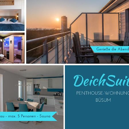 5 Sterne Penthouse Deichsuite Busum Exterior photo